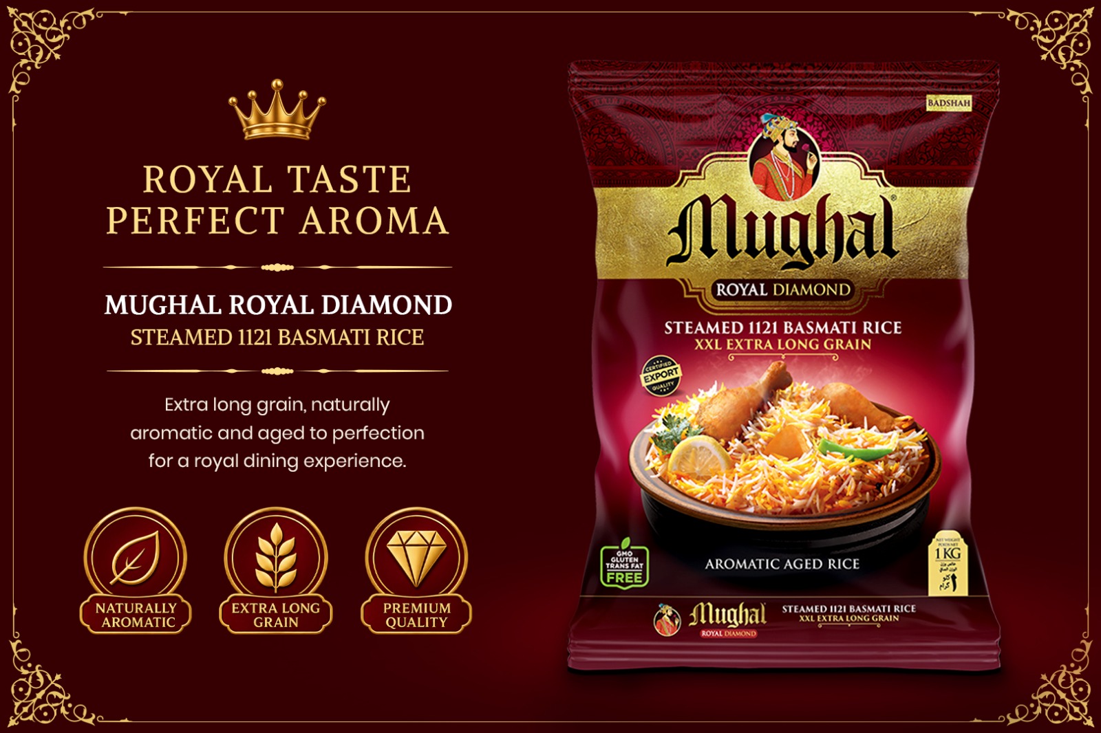Mughal Rice and Wheat Flour